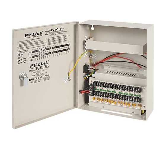 Изображение товара Блок питания PV-link pv-dc10a+ dc 12-14,5 в 10 а акб 2035