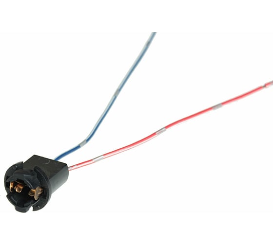 Изображение товара Патрон под лампу Nord-Yada W5W (Т10 тип 5) с проводами, пластик 903182