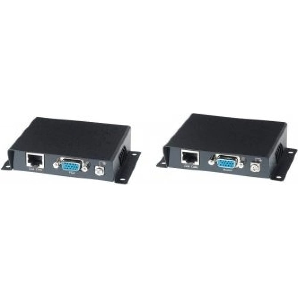 Комплект для передачи VGA сигнала по кабелю витой паре SC&T аксессуар telecom usb amaf rj45 по витой паре до 45m tu824