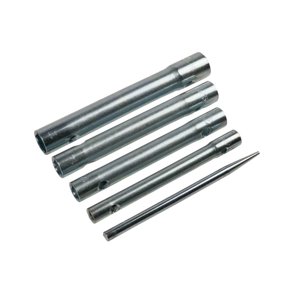 Изображение товара Набор ключей трубок СЕРВИС КЛЮЧ 5 предметов, 8x10, 10x12, 14x15, 17x19, бородок 75377