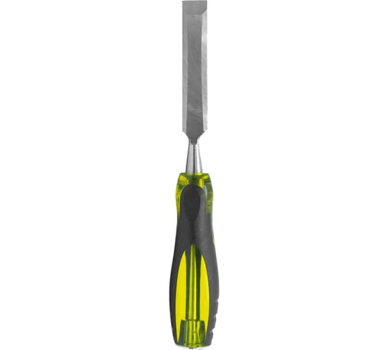 Изображение товара Стамеска-долото Pobedit плоская, двухкомпонентная рукоятка, 18 мм 2527018