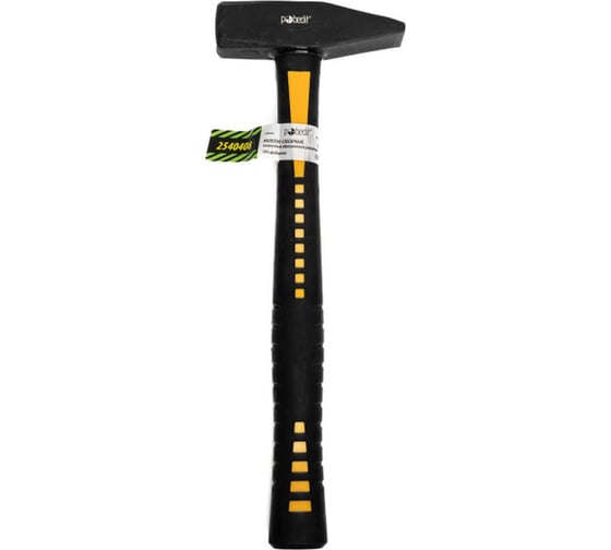 Изображение товара Столярно-слесарный молоток Pobedit полностью обрезиненная рукоять, 70% фиберглас, 800 гр. 2540408