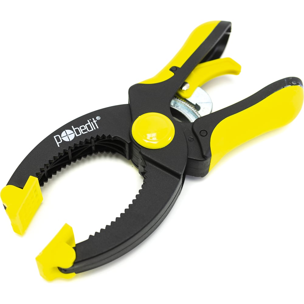 Изображение товара Пластиковый зажим Pobedit с храповым механизмом фиксации 160 мм