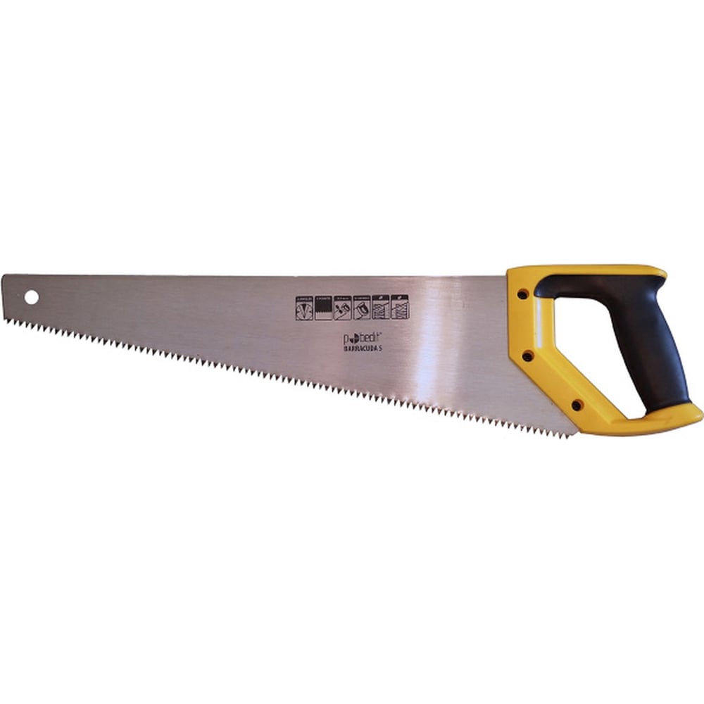 Изображение товара Ножовка Pobedit Barracuda 5 450 мм по дереву