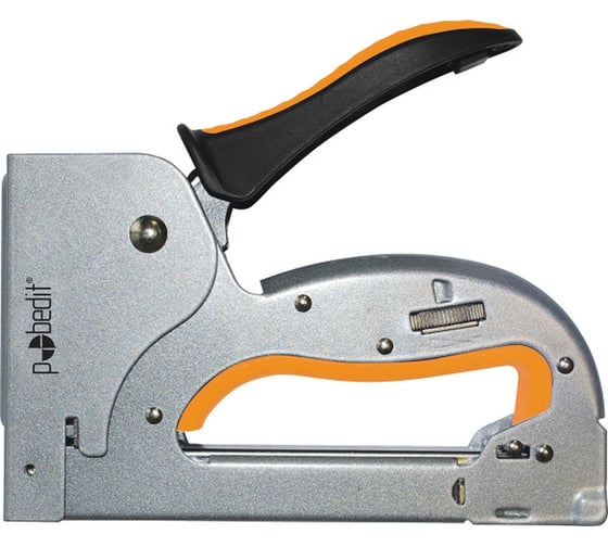Изображение товара Мебельный степлер Pobedit Expert металлический, скобы 4-14 мм 2916220