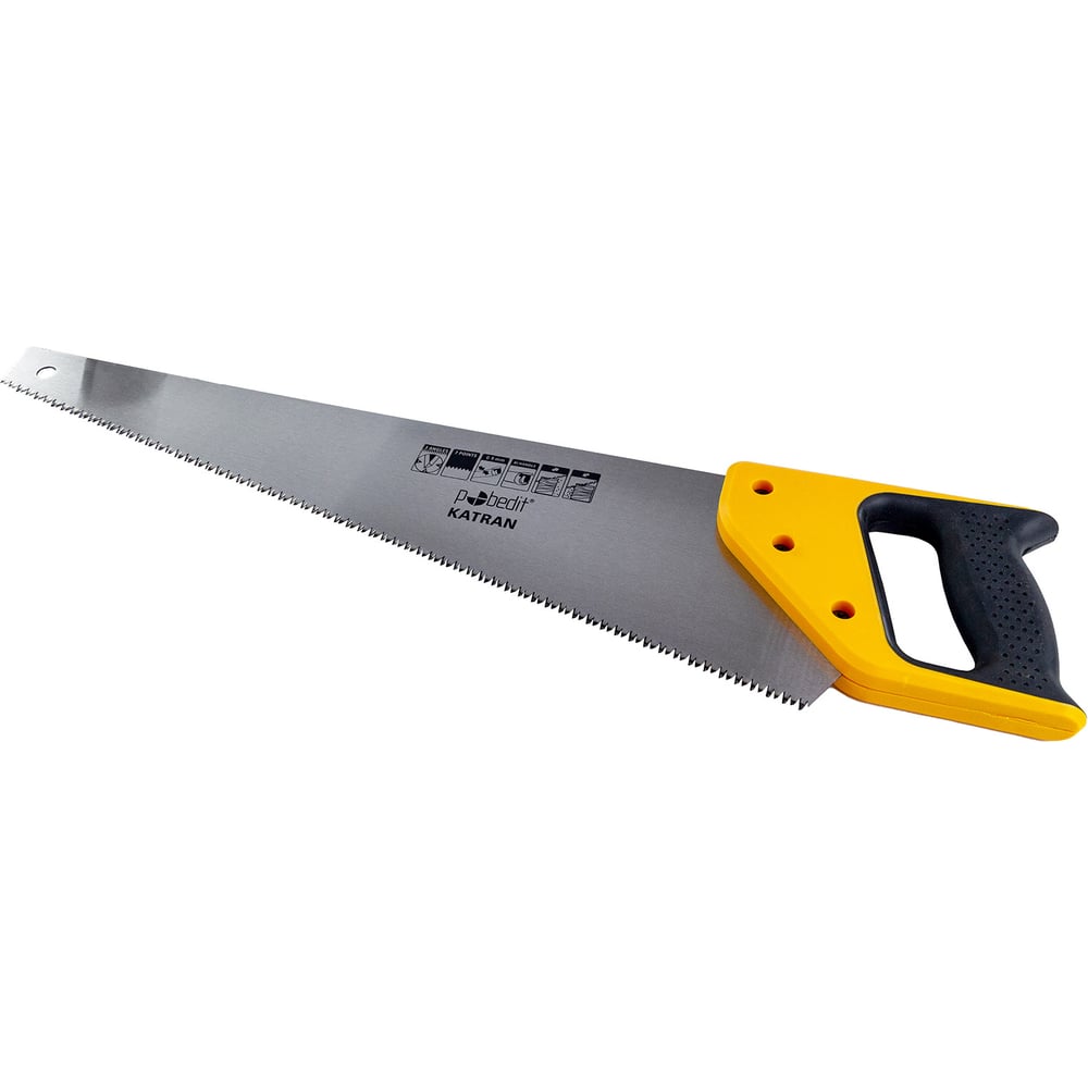 Изображение товара Ножовка по дереву Pobedit Katran 500 мм для точных распилов