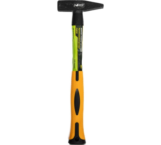 Изображение товара Столярно-слесарный молоток Pobedit двухкомпонентная рукоять, 70% фиберглас, 200 гр. 2540302