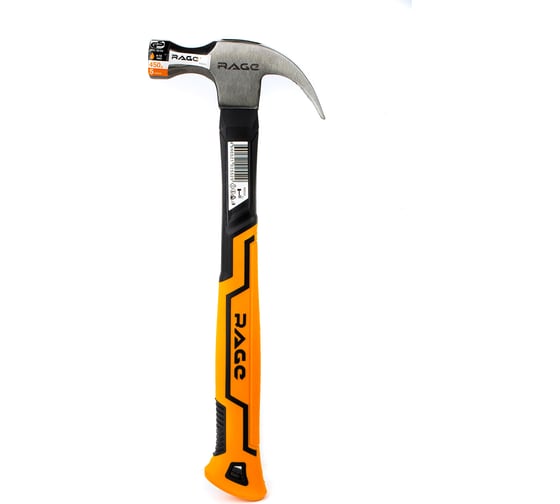 Изображение товара Молоток-гвоздодер RAGE by VIRA 450г 900224