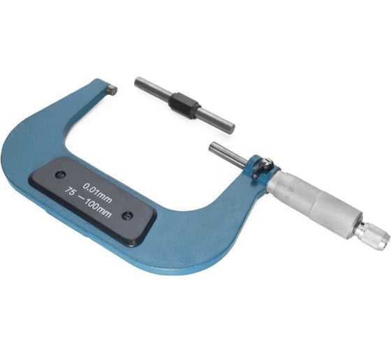 Изображение товара Микрометр Pobedit МК 100 в пластиковом боксе 6014100