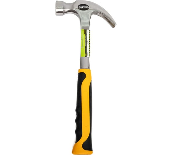 Изображение товара Молоток-гвоздодер Pobedit 560 г, цельнокованый 2533956