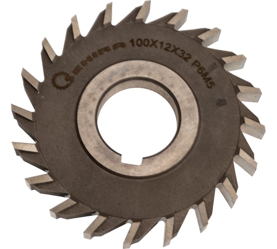 Изображение товара Фреза дисковая 3-х сторонняя (100х12х32 мм; пр.з=22) Sekira  32519