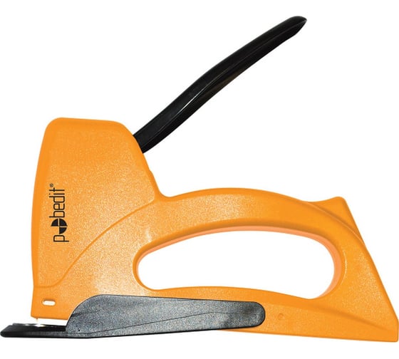 Изображение товара Мебельный степлер Pobedit Master+ пластиковый, скобы 6-10 мм 2916030