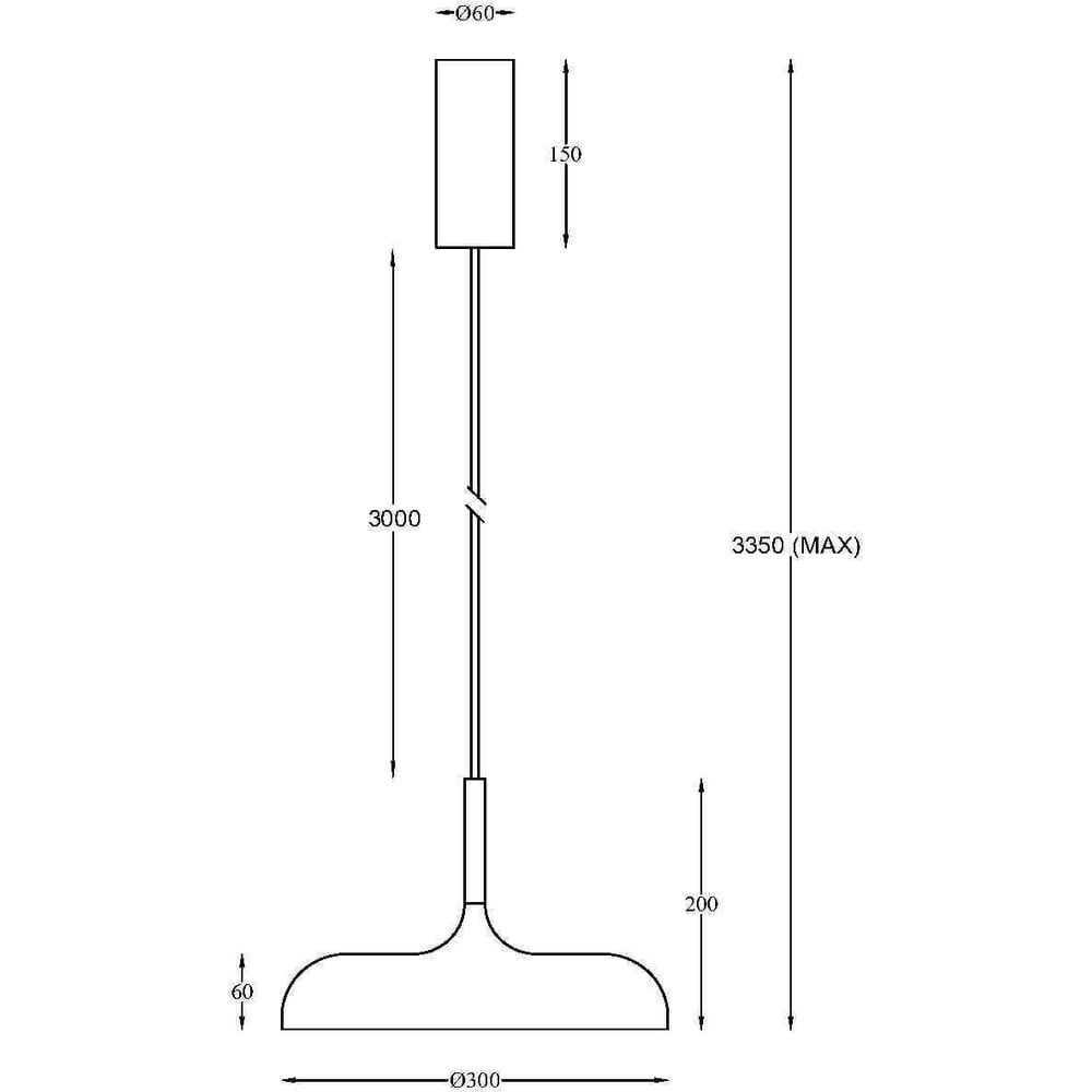 Изображение товара Подвесной светильник MAYTONI gerhard led 19w металл черный MOD189PL-L12B3K1