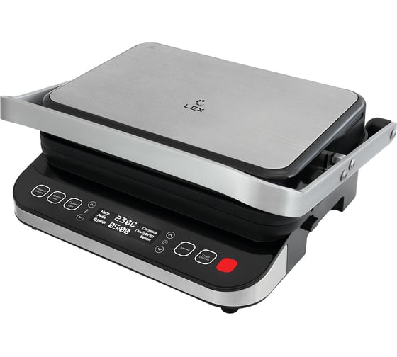 Изображение товара Электрический гриль Lex Lxgr 5005 черный LXGR5005