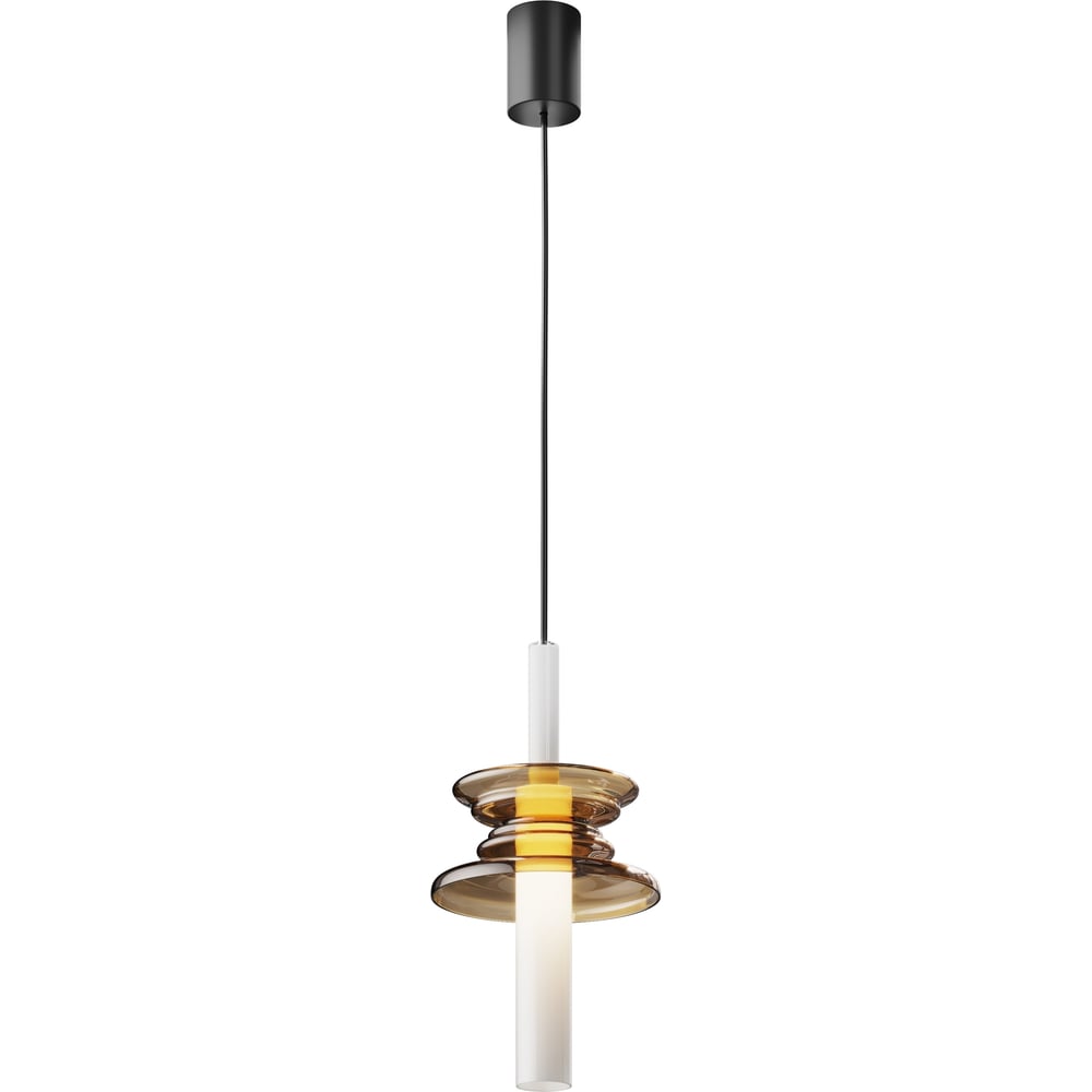 Изображение товара Подвесной светильник MAYTONI sound wave 1хG9x28W модерн черный золотой