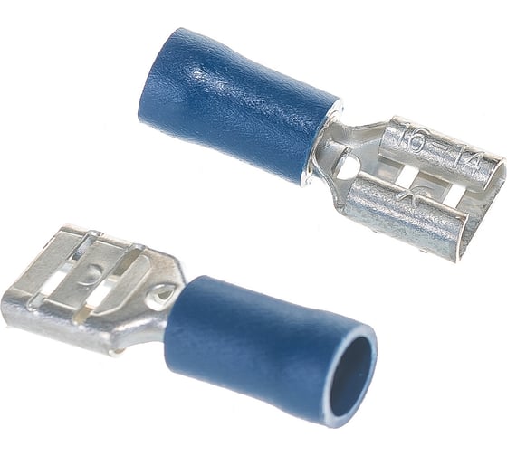 Изображение товара Плоский виброустойчивый разъем КВТ ВРПИ-М 2,5-6,3 59129