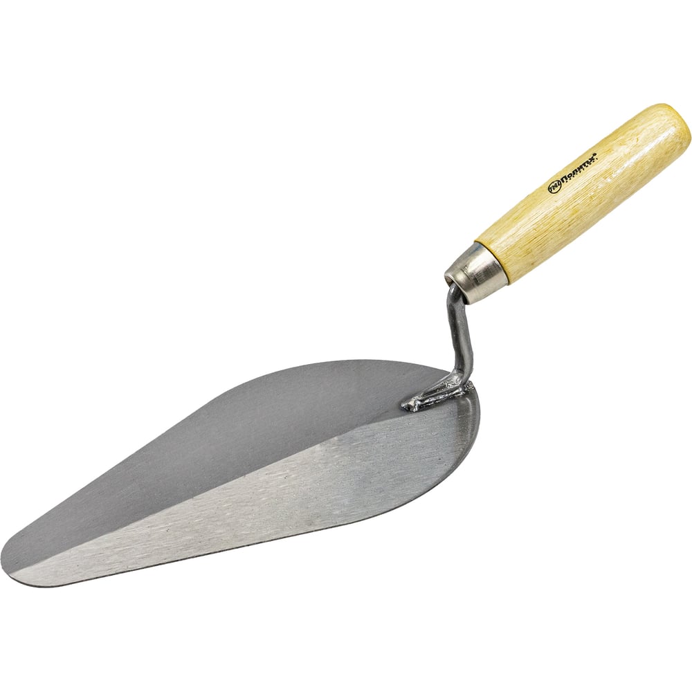 Изображение товара Кельма лепесток Политех ЛЮКС 200 мм, деревянная ручка, углеродистая сталь