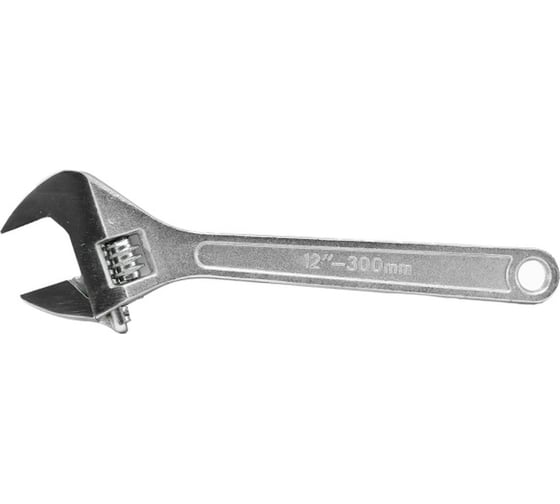 Изображение товара Разводной ключ Политех хромированный, 12", 300 мм 2775030