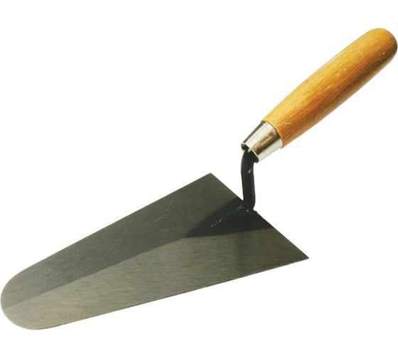 Изображение товара Треугольная кельма Политех ЛЮКС 200 мм, деревянная ручка, CS 1071320