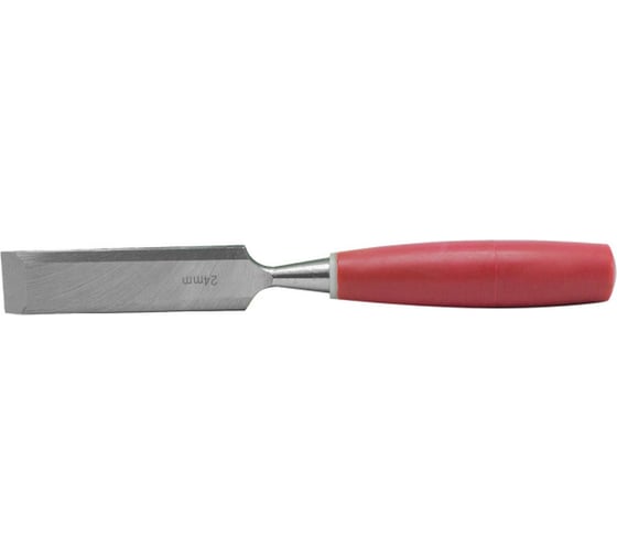 Изображение товара Плоская стамеска Политех пластиковая рукоятка, 24 мм 2525024