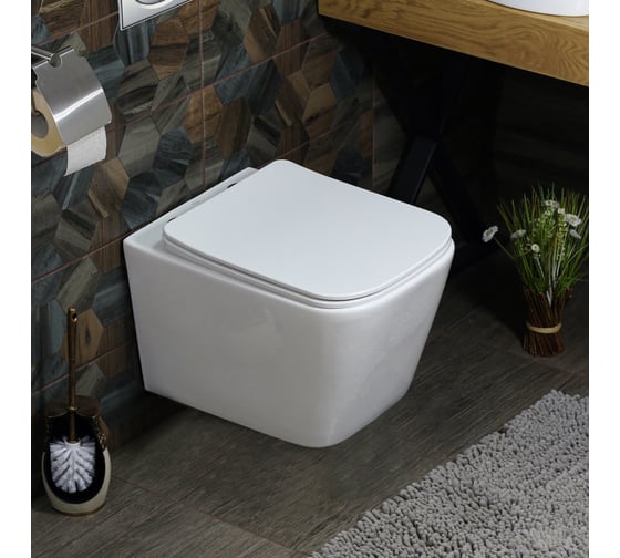 Изображение товара Подвесной безободковый унитаз MELANA mln-310304 310304-805