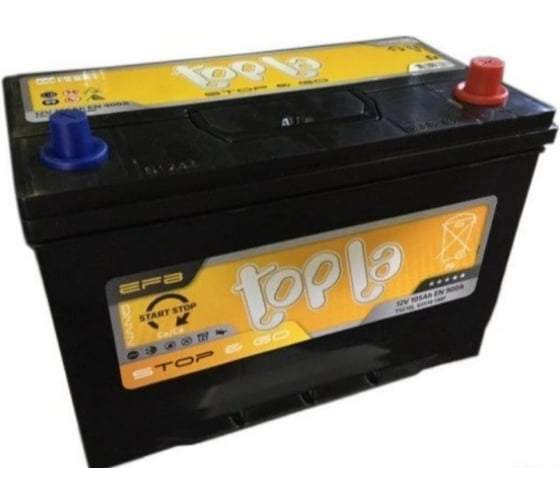 Изображение товара Автомобильный аккумулятор TAB Topla efb stop-go 6ст-105.0 яп.ст/бортик 112005