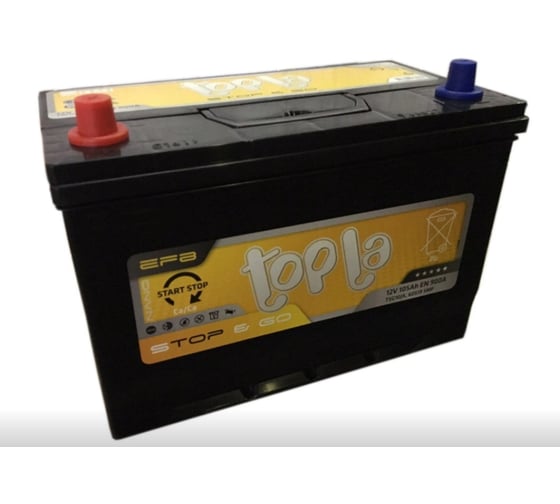 Изображение товара Автомобильный аккумулятор TAB Topla efb stop- go 6ст-105.1 яп.ст/бортик 112105