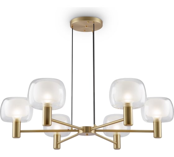 Изображение товара Подвесной светильник MAYTONI vision 6хe14x60w алюминий золото MOD411PL-06G