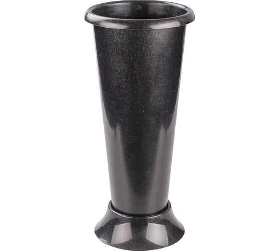 Изображение товара Ваза для цветов под срезку ЗПИ «Альтернатива» 200х425 мм, черный М6433
