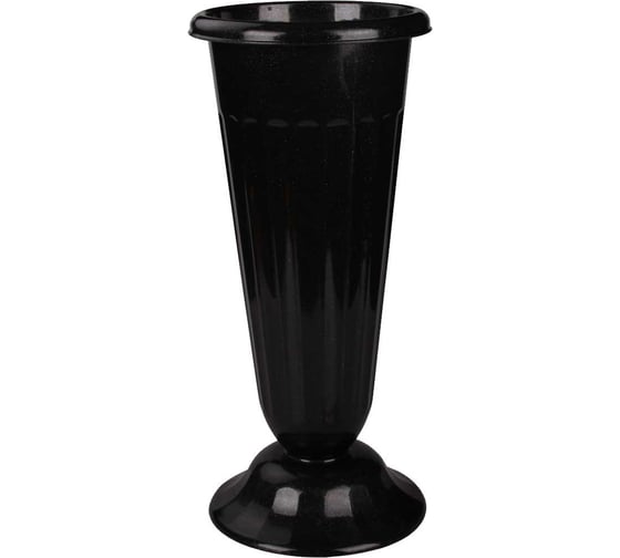 Изображение товара Ваза для цветов под срезку ЗПИ «Альтернатива» 210х440 мм, черный М5142
