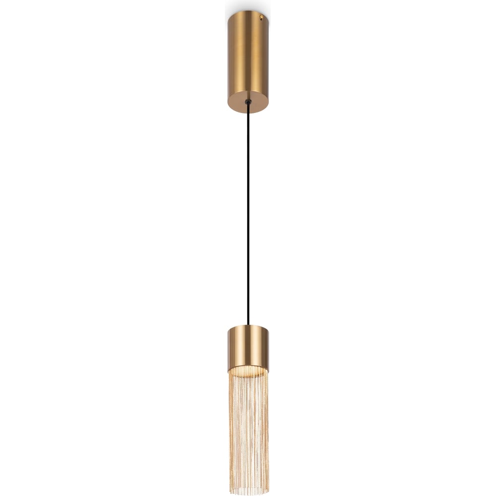 Изображение товара Подвесной светильник MAYTONI imaginary LED MOD190PL-L5G3K золотой с цилиндрическим плафоном