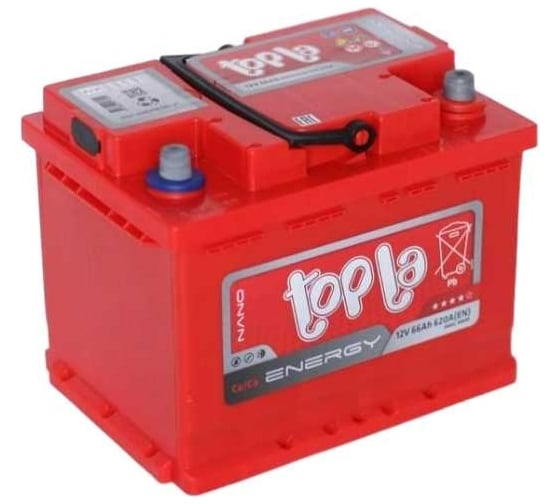 Изображение товара Автомобильный аккумулятор TAB Topla energy 6ст-66.0 108066