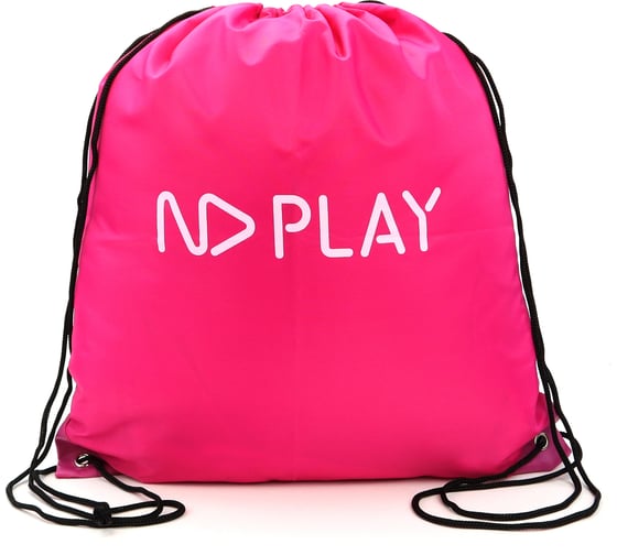 Изображение товара Мешок для обуви ND Play фуксия с маркировкой 308167