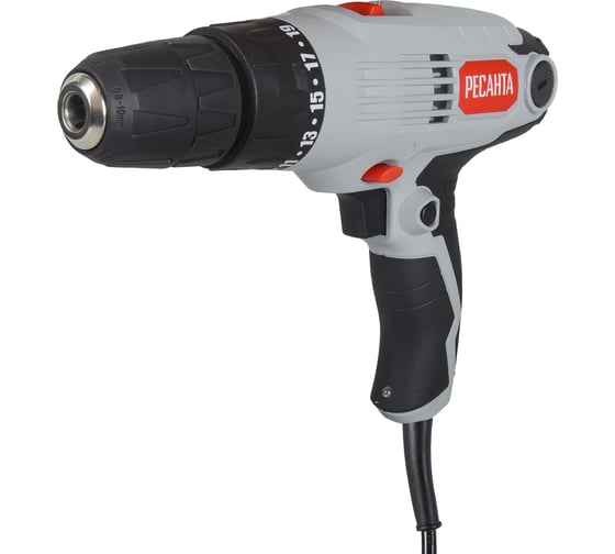 Изображение товара Сетевая дрель-шуруповерт Ресанта СШ-550-2 75/16/1