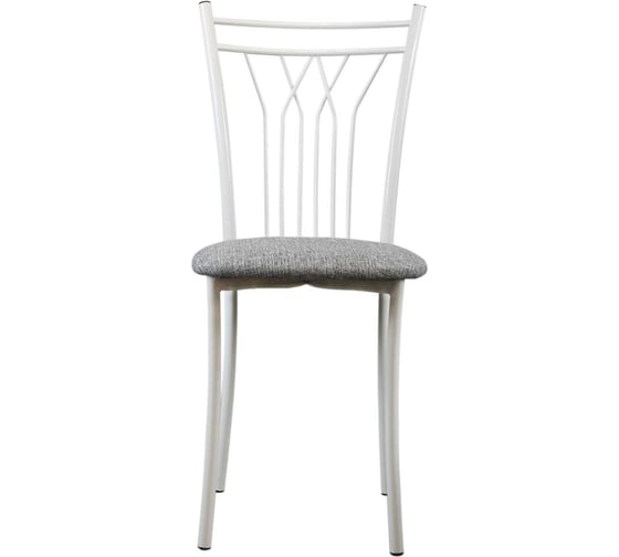 Изображение товара Стул MODULE`S TYLE Акапелла, рогожка серый/белый глянцевый ВИ0047