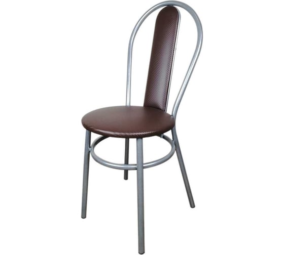 Изображение товара Стул MODULE`S TYLE Венеция эконом, шоколад полимер/хром ВИ0021