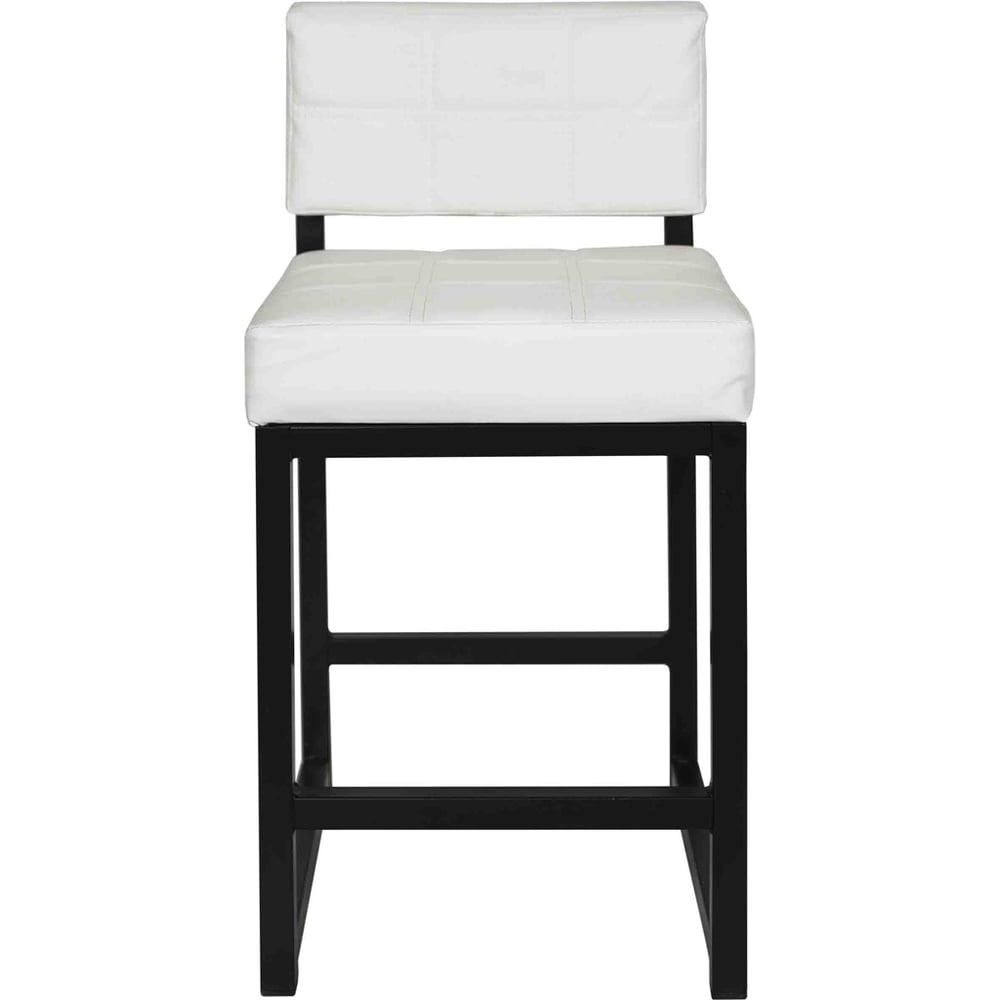 Изображение товара Стул MODULE'S TYLE Лофт белый черный металлический искусственная кожа