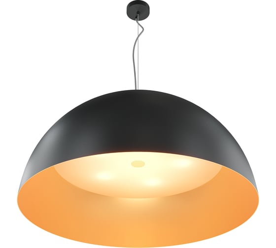 Изображение товара Подвесной светильник MAYTONI dome 5хe27x60w металл черный с золотом MOD169PL-05GB1