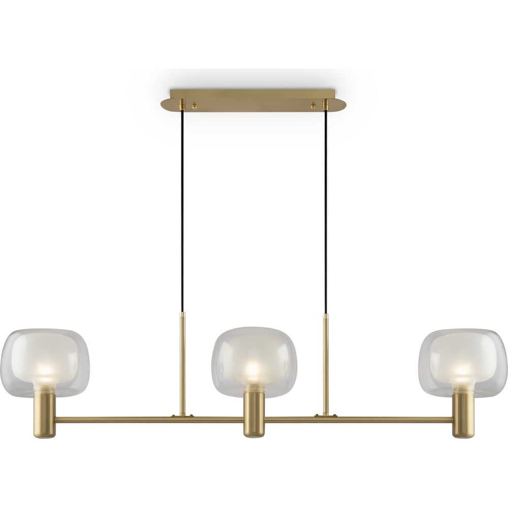 Изображение товара Подвесной светильник MAYTONI vision 3хE14x60W алюминий золото MOD411PL-03G