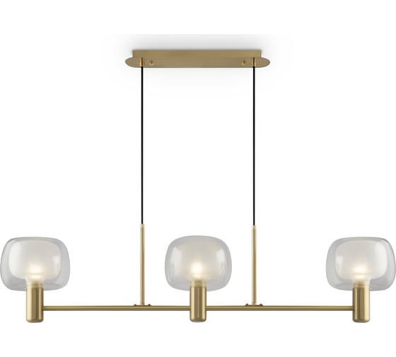 Изображение товара Подвесной светильник MAYTONI vision 3хe14x60w алюминий золото MOD411PL-03G