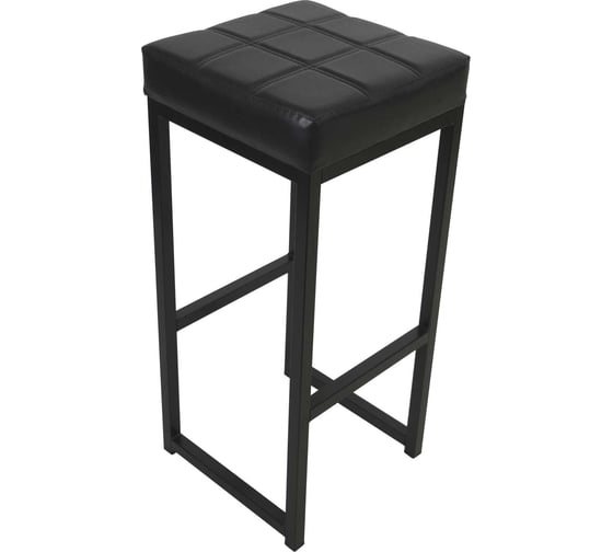 Изображение товара Табурет MODULE`S TYLE Loft барный, черный полимер/черный матовый ВИ0080