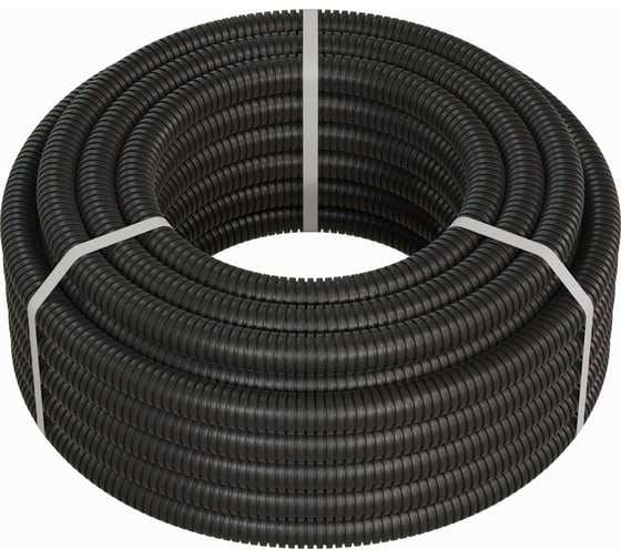 Изображение товара Труба ПНД Экопласт гофрированная легкая, с зондом диаметр 25 мм, 25м 20125-25B