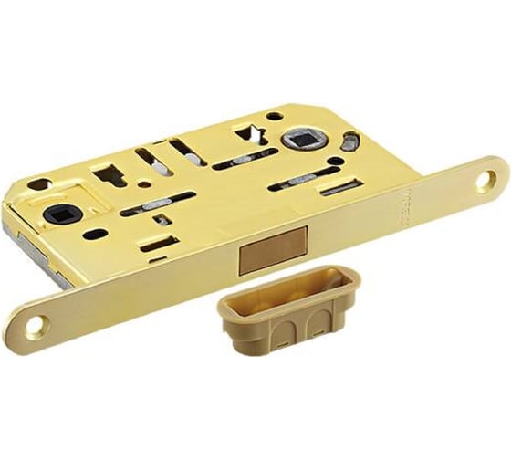 Изображение товара Магнитный замок для двери MORELLI M1895 MSG, сантехнический, цвет - матовое сатинированное золото 9014713