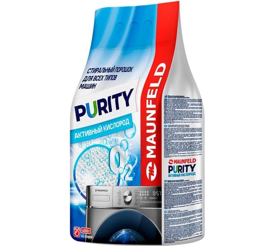 Изображение товара Стиральный порошок MAUNFELD purity активный кислород automat 6000г MWP6000SO