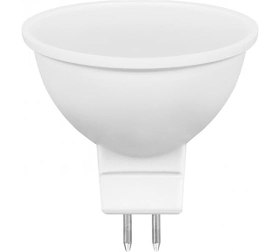 Изображение товара Светодиодная лампа Ecola Mr16 led 5,4w, 220v, gu5.3, 2800k, матовая, 48x50 M2RW54ELB