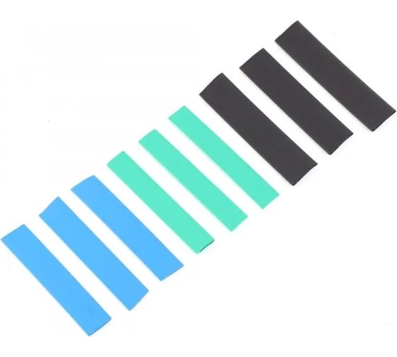 Изображение товара Термоусадочная трубка VOLTON (набор №14) 9шт. Ф 10/5,12/6,16/8 (по 3 шт.) VLT250054