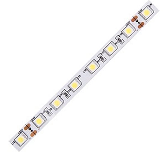Изображение товара Светодиодная лента на катушке Ecola Led strip std 14.4w/m, 24v, ip20, 10mm, 60led/m, 6000k, 14lm/led, 840lm/m, 5м S2DD14ESB