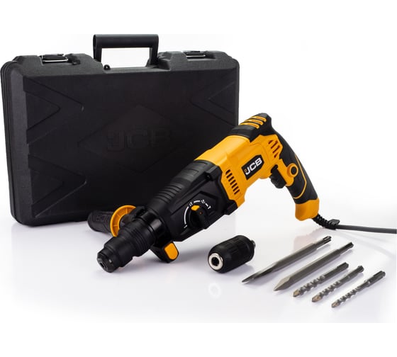 Изображение товара Электрический перфоратор JCB 1050W, 0-4800 об/мин, 3,5J JCB-RH1050-E(57218)