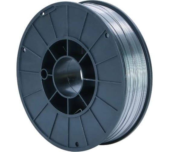 Изображение товара Проволока сварочная флюсовая 0.8 мм, масса 5 кг Bridge А24128