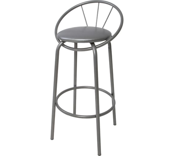 Изображение товара Стул MODULE`S TYLE Дельта барный серый мет крап/хром ВИ0033